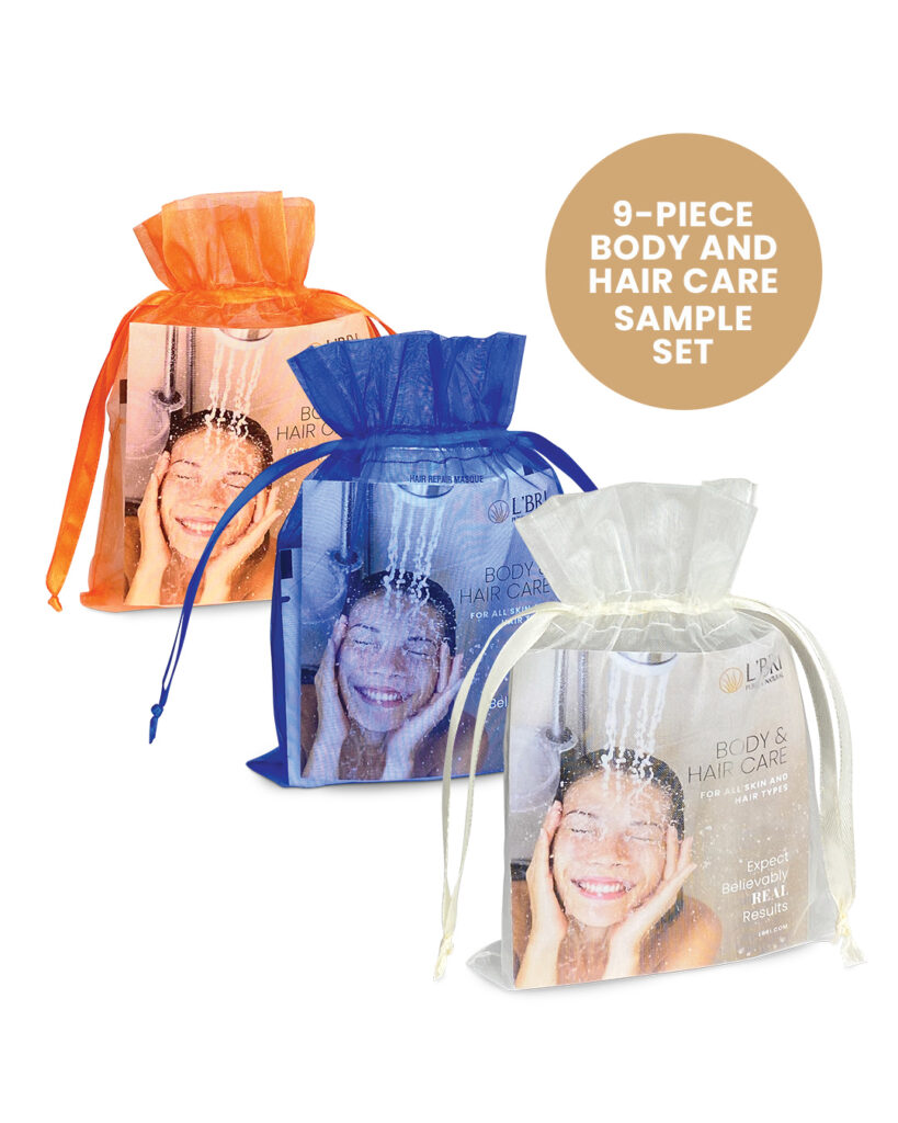 Body and Hair Care Sample Set