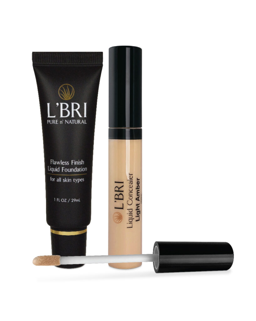 Apply a Hydrating Concealer After a Liquid Foundation.
