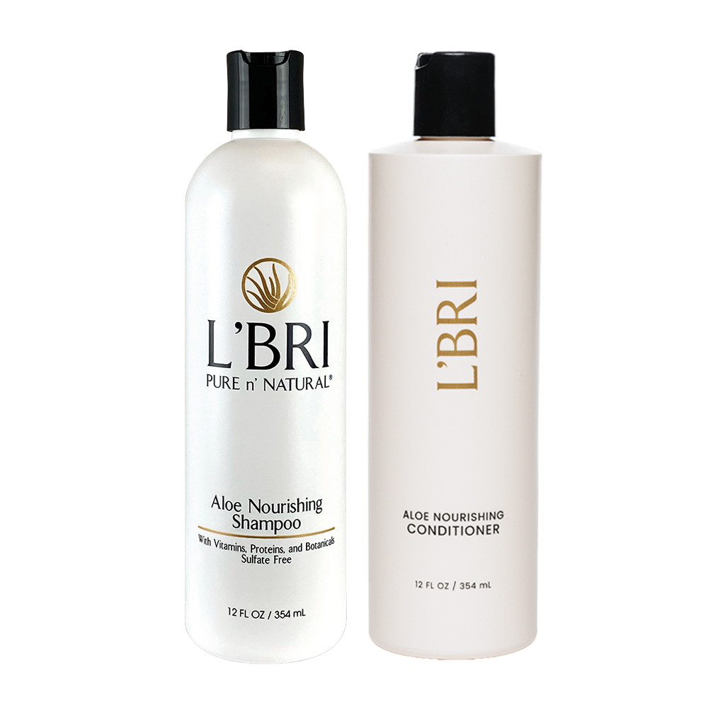 Aloe Nourishing Shampoo & Conditioner (12 oz) Set