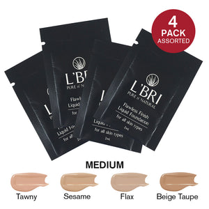Flawless Finish Foundation Sample Set - Medium