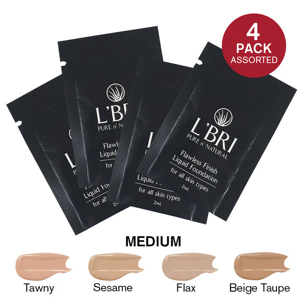 Flawless Finish Foundation Sample Set - Medium